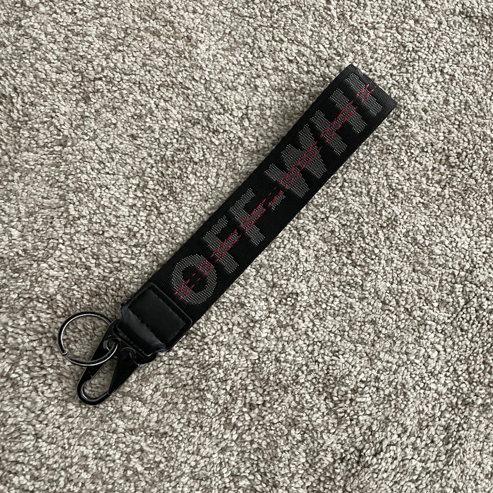 Off-White Wristlet Keyholder